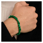 Malachite Chips Bracelet