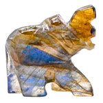 Labradorite Crystal Elephant
