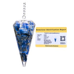 Kyanite Crystal Orgone Pendulum