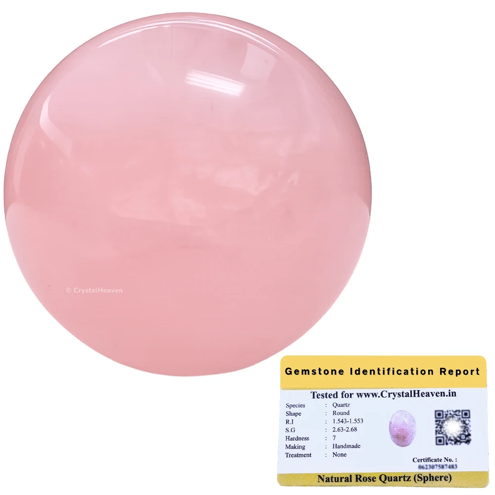 Rose Quartz Sphere (2 Inch)