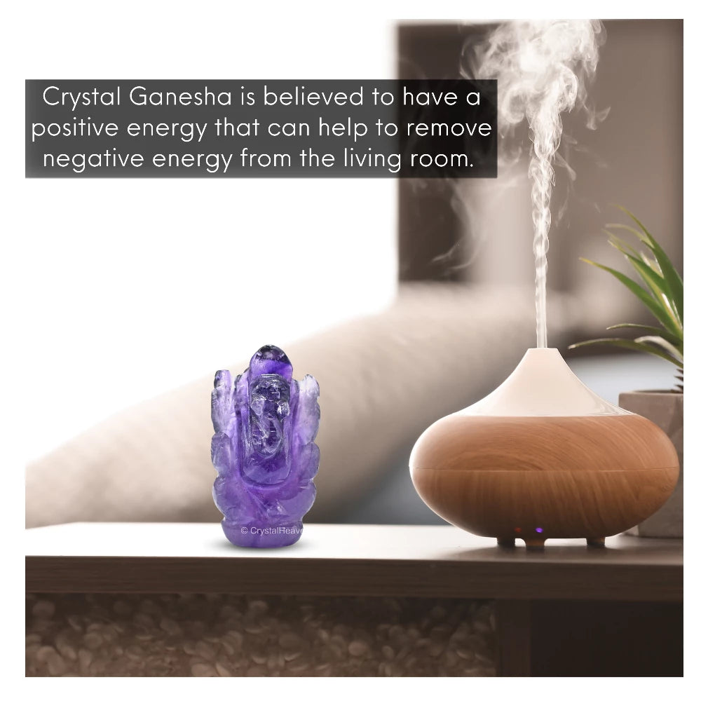 Amethyst Crystal Ganesh Ganpati