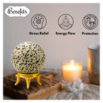 Dalmatian Jasper Sphere (2 Inch)