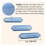 Angelite Pencil Points (Double Terminated) (Set of 50)