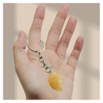 Yellow Aventurine Crystal Keychain (Raw)