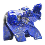 Lapis Lazuli Crystal Elephant