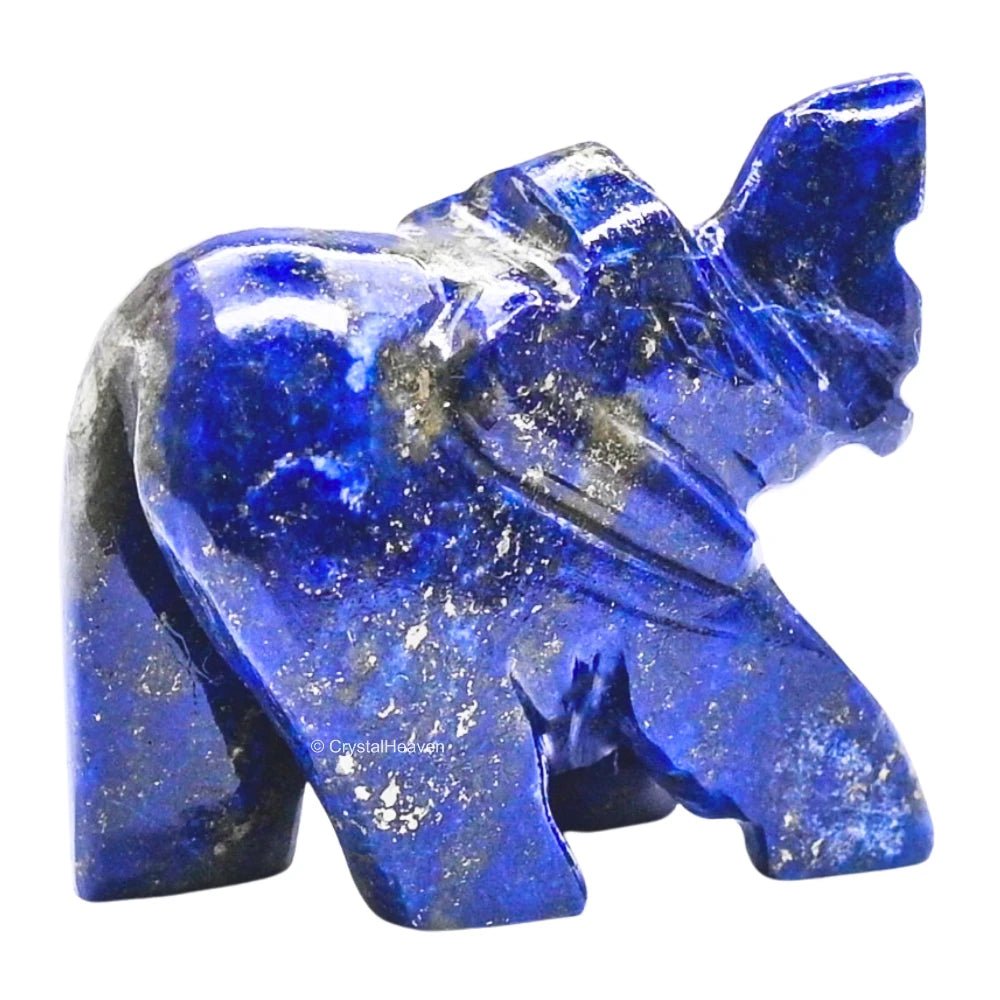 Lapis Lazuli Crystal Elephant