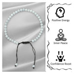 Rainbow Moonstone Anklet (Without Knot)