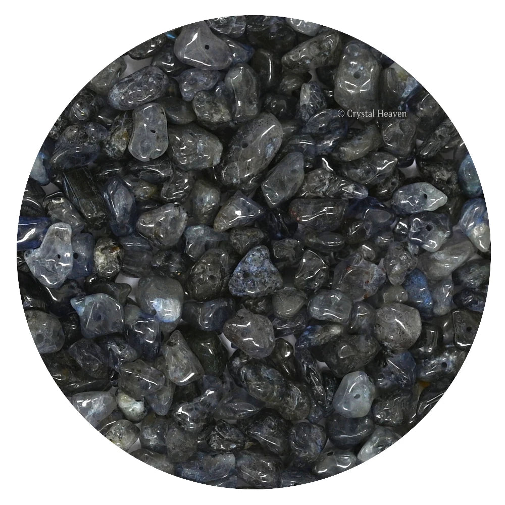 Iolite Chips - Pre Drilled
