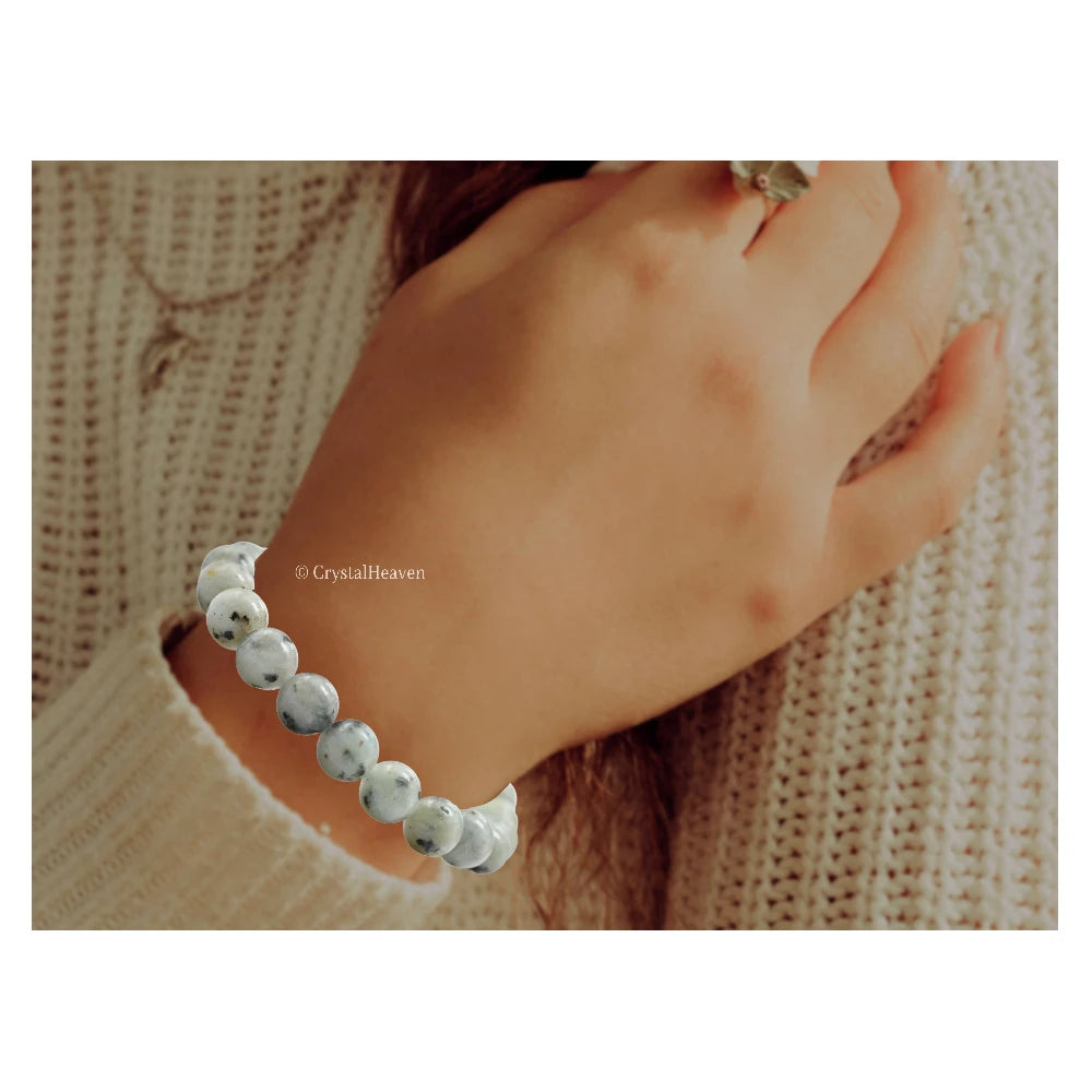 Kiwi Jasper Bracelet (Elastic)