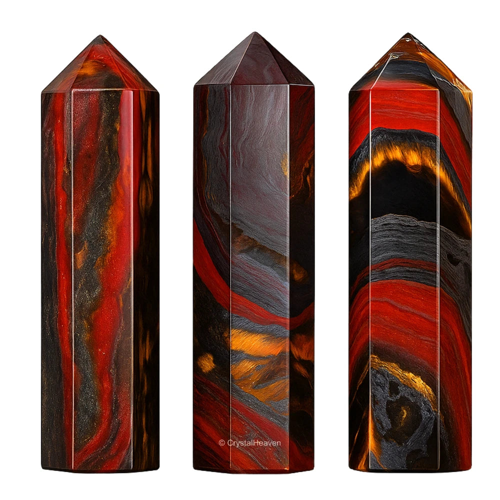 Iron Tiger Eye Pencil Points (Set of 10)