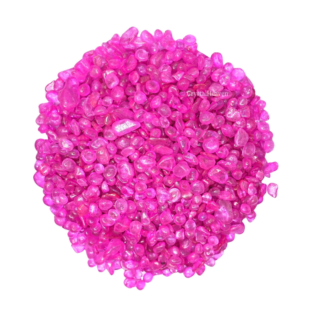 Rose Aura Quartz Chips (500 gram)