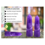Amethyst Tower (3" to 4" inch)