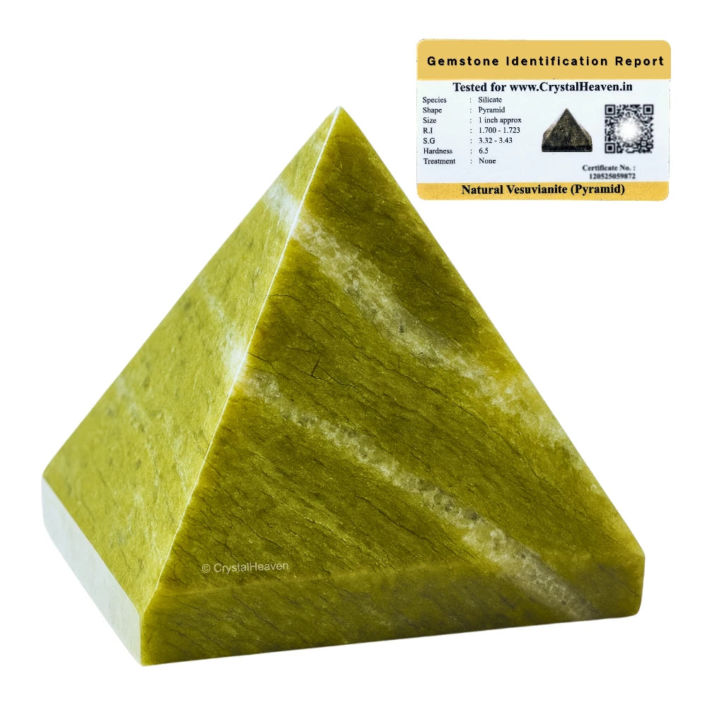 Vesuvianite Pyramid (1 Inch)