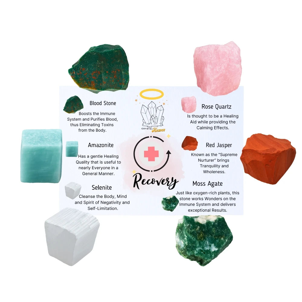 Recovery Raw Crystals Set