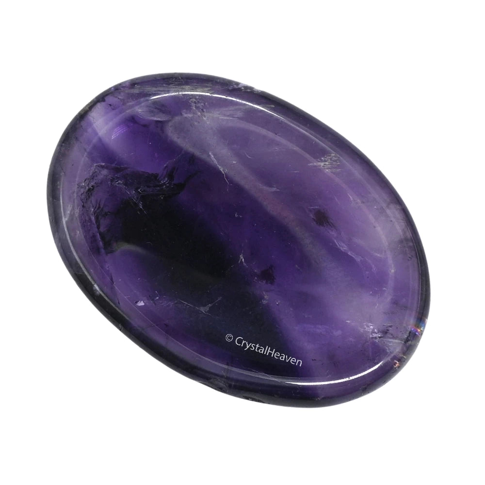 Amethyst Worry Stone