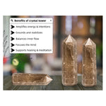Smoky Quartz Crystal Tower (2" to 3" inch) 