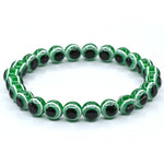 Dark Green Evil Eye Bracelet