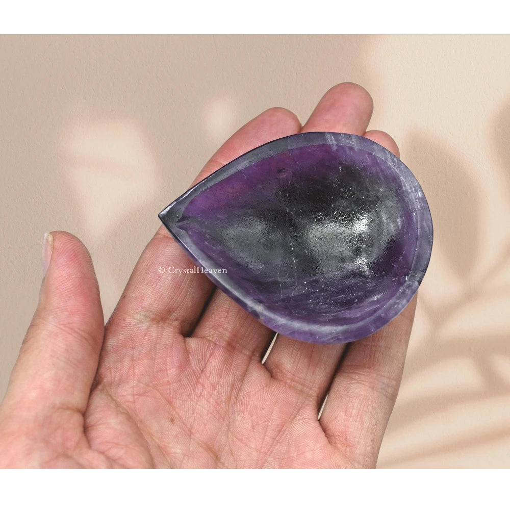 Amethyst Crystal Diya - 1 Batti