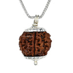 6 Mukhi Rudraksha Pendant (Silver)