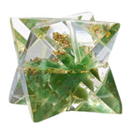 Green Aventurine Orgone Merkaba - 1 Inch
