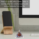 Iolite Orgone Pyramid - 30mm