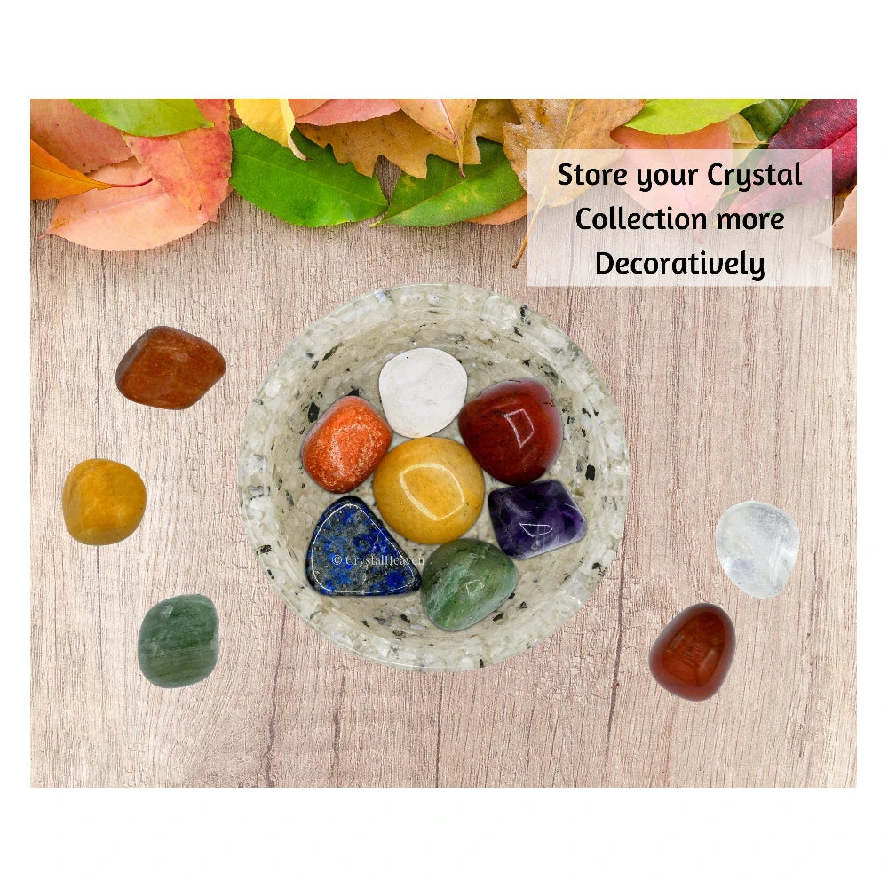 Rainbow Moonstone Orgone Bowl (4 Inch)