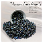 Titanium Aura Quartz Chips (500 gram)