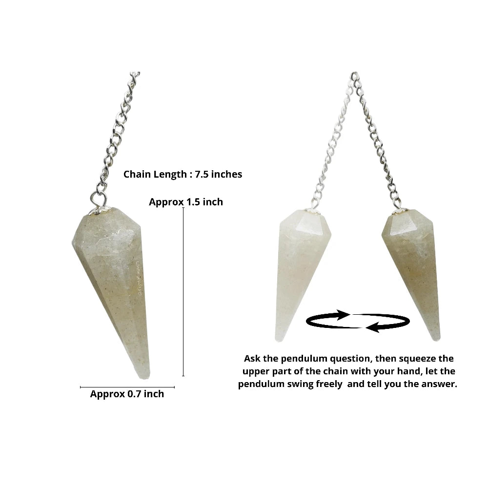 Green Preciolite Pendulum