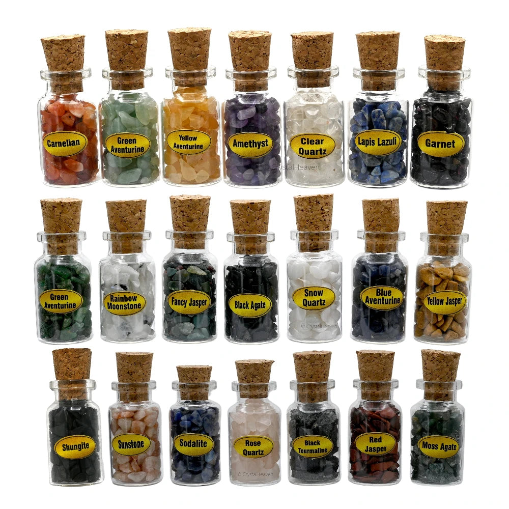 Spell Jars Kit for Witchcraft Supplies - Premium Set of 26