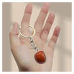Red Jasper Crystal Keychain (Tumbled)
