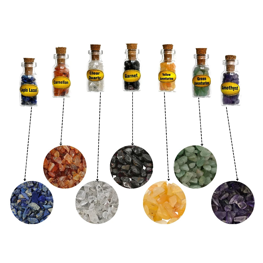 Spell Jars Kit for Witchcraft Supplies - Set of 14 (Starter)