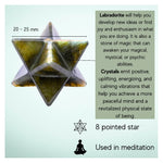 Labradorite Crystal Merkaba (20-25 mm)