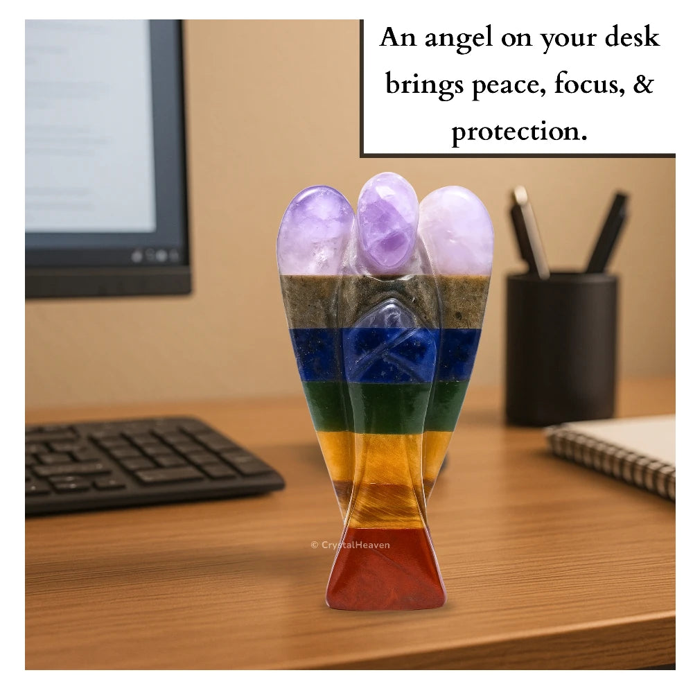 7 Chakra Angel (2 Inch)