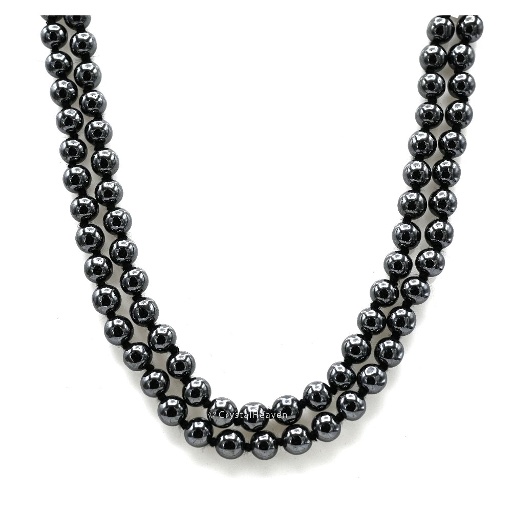 Hematite Japa Mala (Hand Knotted)
