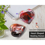 Red Jasper Hematite Heart
