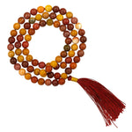 Mookaite Japa Mala (Without Knot) 