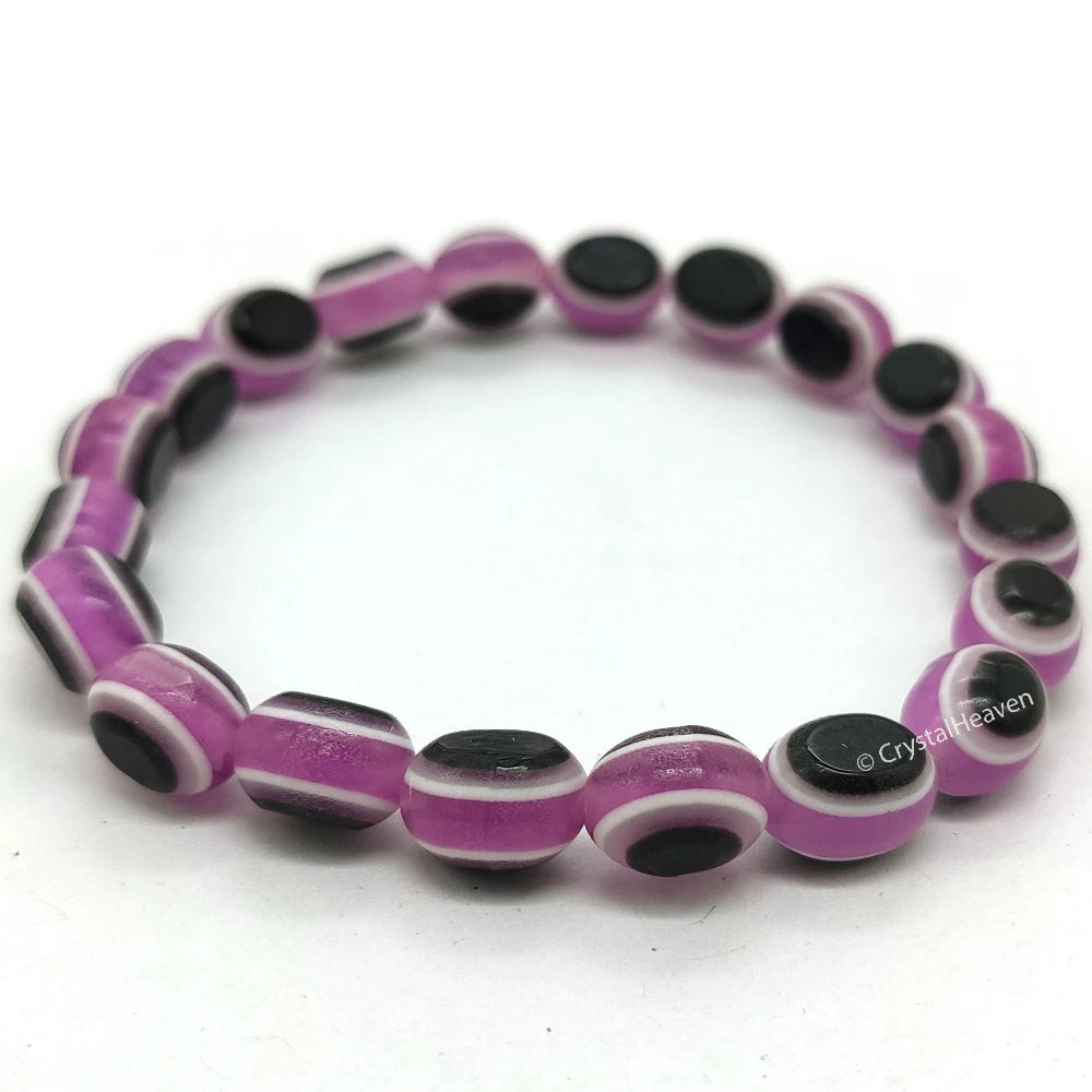 Purple Evil Eye Bracelet