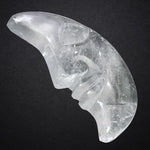 Clear Quartz Crescent Moon