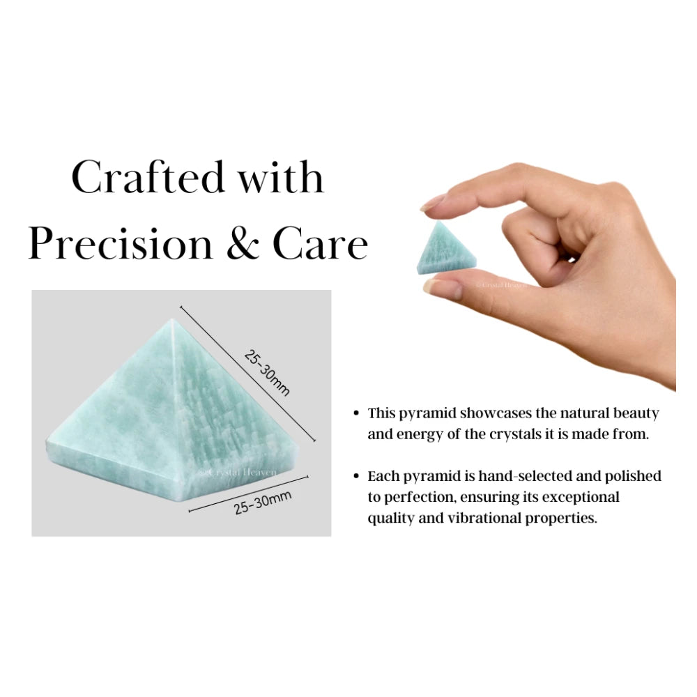 Amazonite Pyramid (1 Inch)