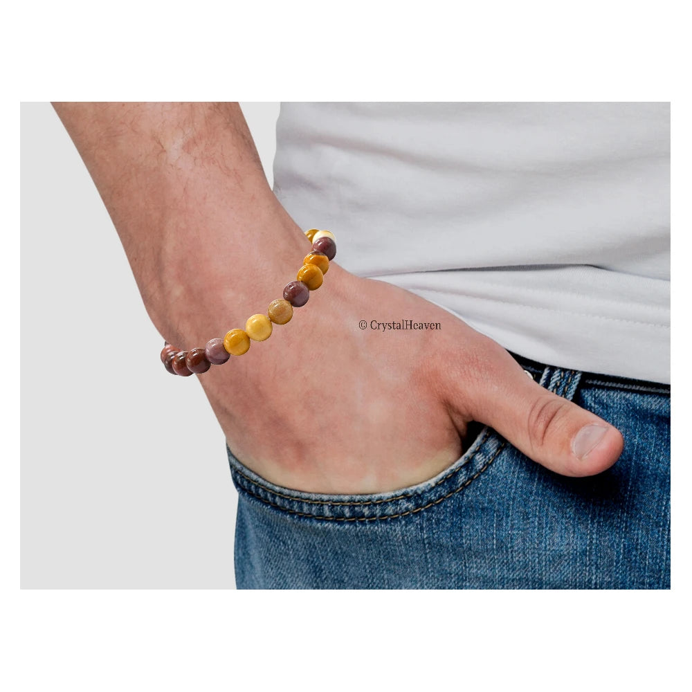 Mookaite Jasper Bracelet (Elastic)