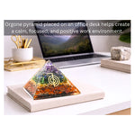 7 Chakra Orgone Pyramid (Reiki)