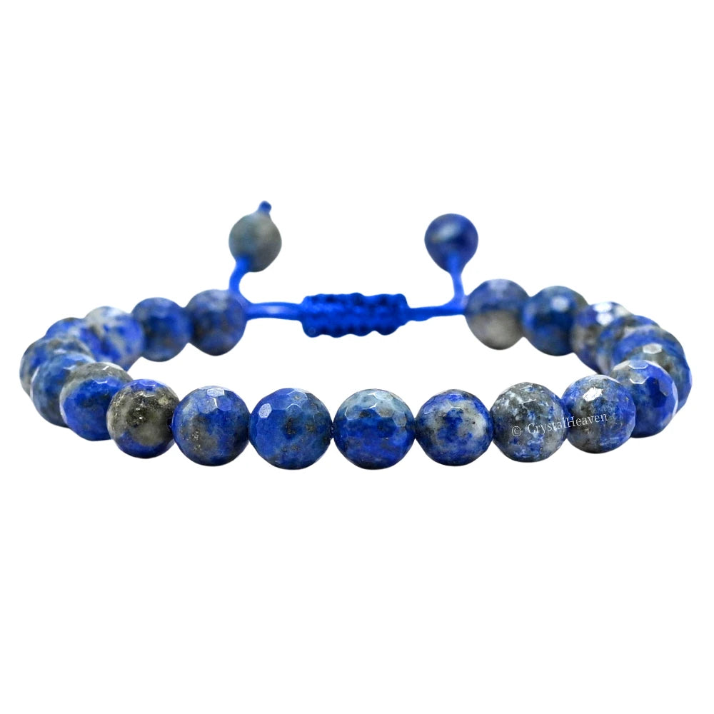 Lapis Lazuli Bracelet (Faceted-Adjustable)