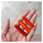 Red Onyx Pencil Points (Set of 3)