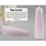 Pink Calcite Crystal Tower (2" to 3" inch)