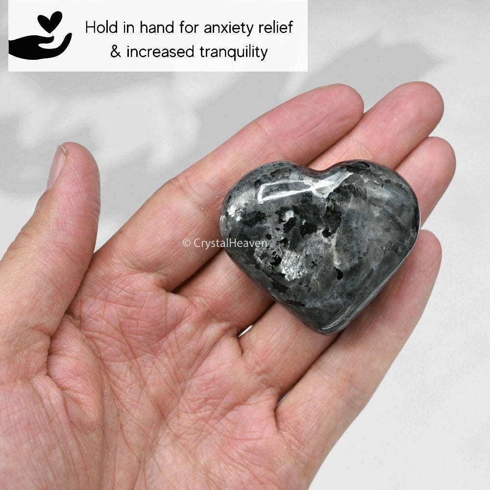 Larvikite Heart