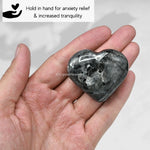 Larvikite Heart