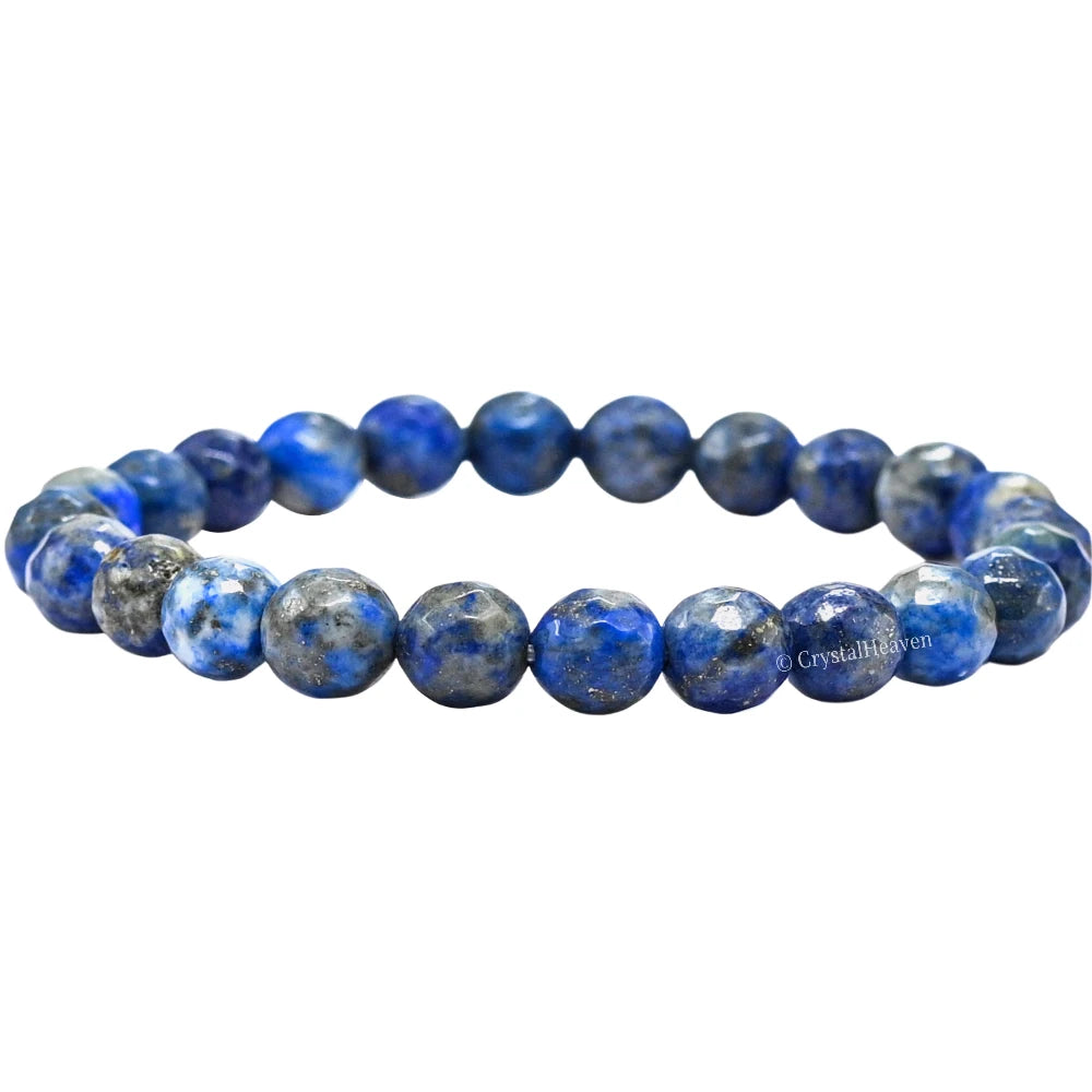 Lapis Lazuli Bracelet (Faceted-Stretchable)