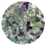 Multi Fluorite Chips - Pre Drilled