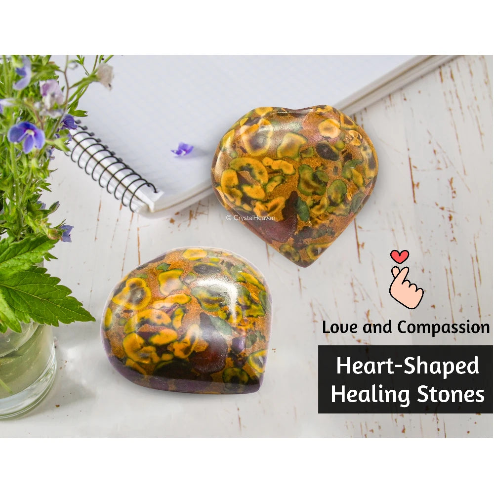 Fruit Jasper Heart