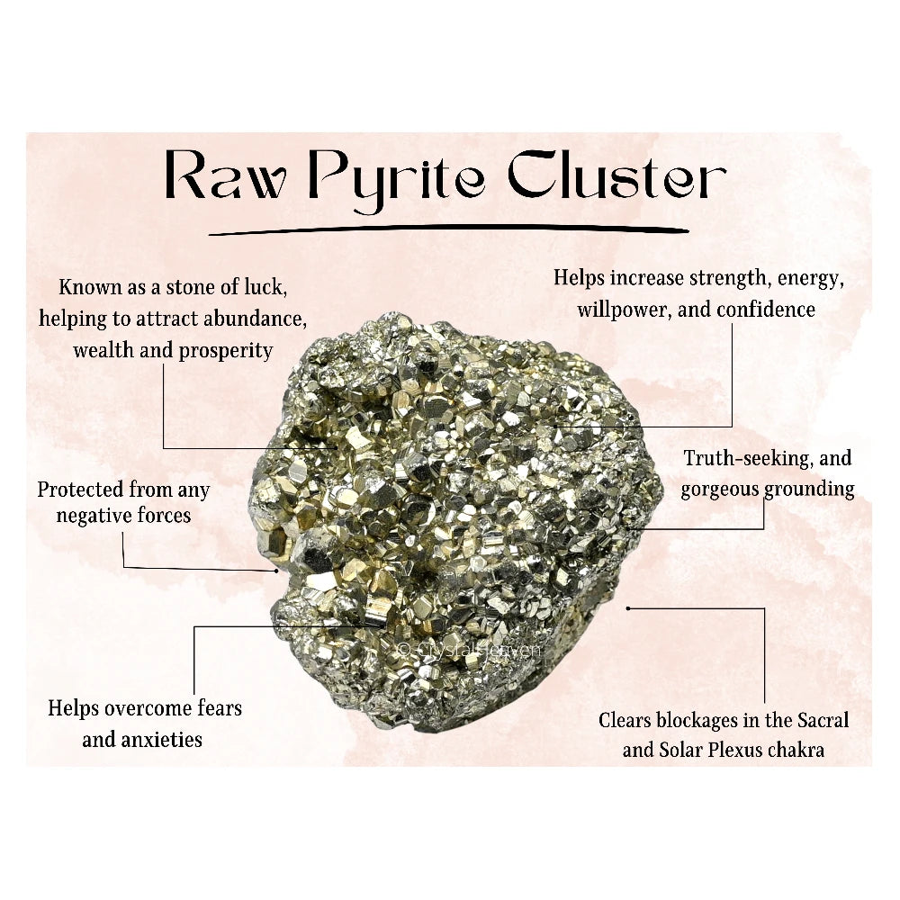 Raw Pyrite Pendant (Gold Cage)